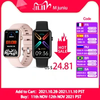 m juniu ht5 hd smartband smart watch blood pressure body temperature smartwatch bluetooth call fitness tracker sports watches
