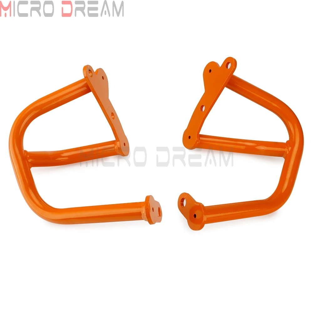 Защита мотоцикла защитные полосы рама бампер защита двигателя оранжевый