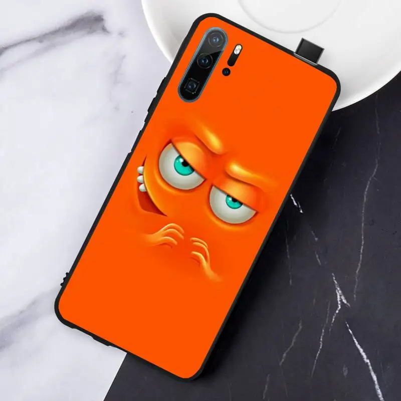 

Funny face funny color Phone Case For Huawei honor Mate P 10 20 30 40 i 9 8 pro x Lite smart 2019 nova 5t