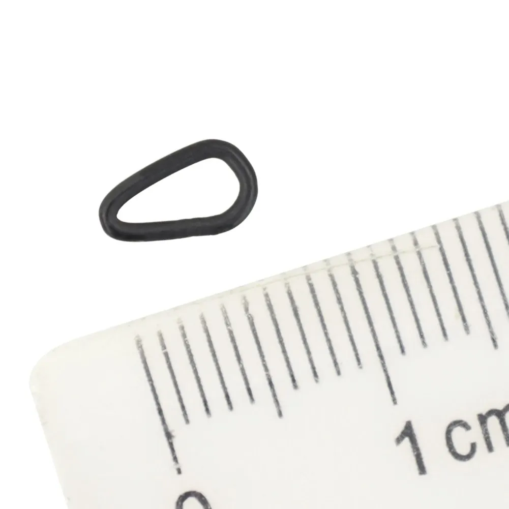 

25Pcs Carp Fishing Tear Drop Hair Rig Rings Terminal End Boilie Bait Rings Carp Fishing Accessories Tackle Equipment Iscas Pesca