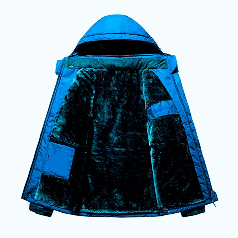 Vertvie флисовая походная зимняя куртка мужская Военная теплая водонепроницаемая с