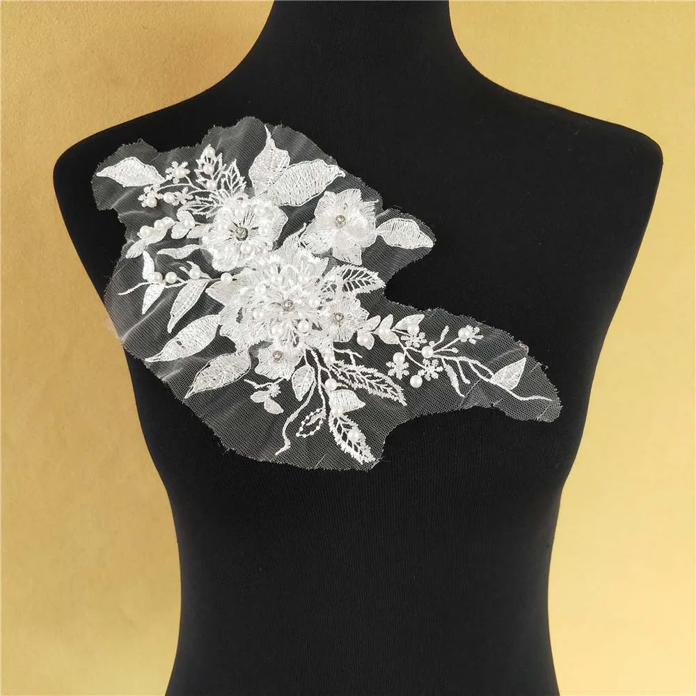 Распродажа 9 видов разные стили белый воротник ABS жемчужная вышивка сделай сам