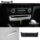 Декоративная отделка для автомобиля, ABS хромированный передний средний переключатель, рамка для парковочной CD панели для Mazda6 Mazda 6 Atenza 2017 2018 2019