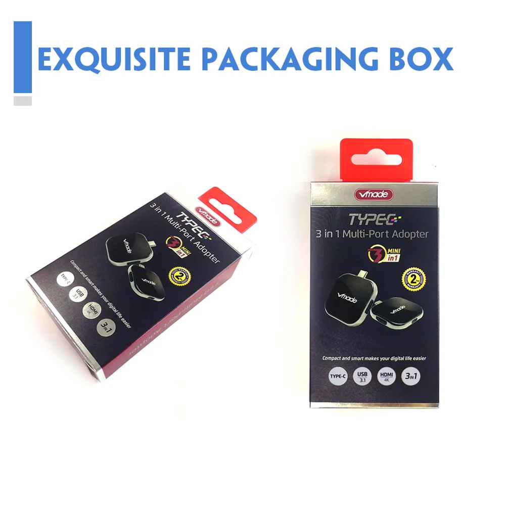 vmade cb199 тип c док станция usb c концентр