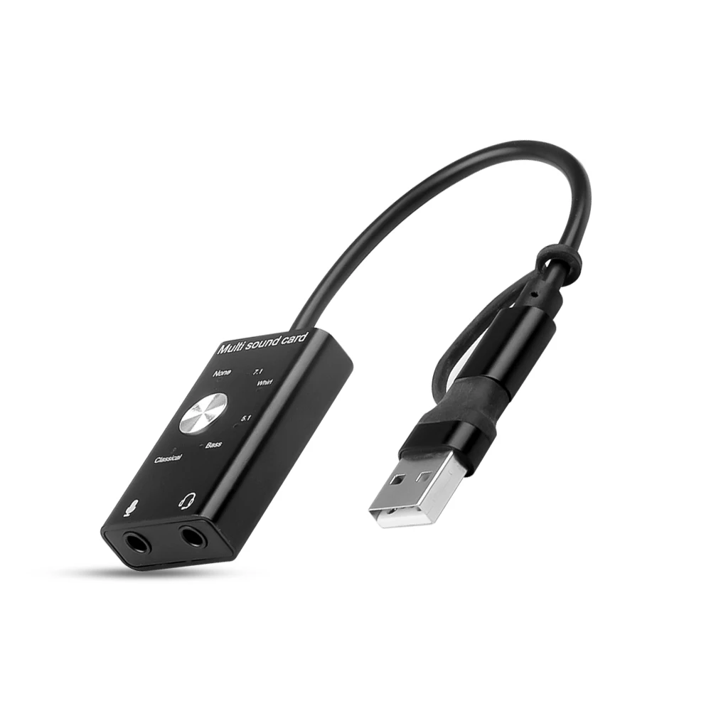 Kebidu внешняя звуковая карта USB 3. 0 Type-C до 2 мм разъем для наушников | Компьютеры и