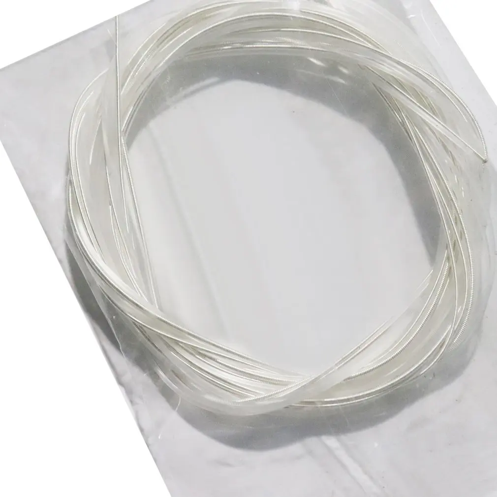 Clear and Silver Nylon Strings Set for Classical Classic Guitar 1M 1-6 E B G D A Guitarra Bass Parts & Accessories | Электроника
