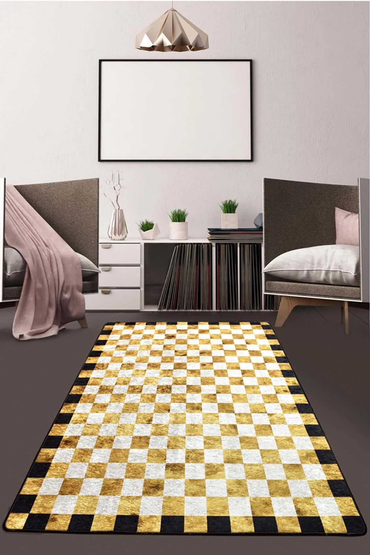 

Coper Printed Livingroom Area Rugs Non-slip Sole Carpet Square Patterned Rug Kitchen Bedroom Diningroom Carpet