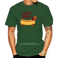 new daschund t shirt hot dog dachshund t shirt graphic streetwear tee shirt short sleeve cotton man fun 5x tshirt