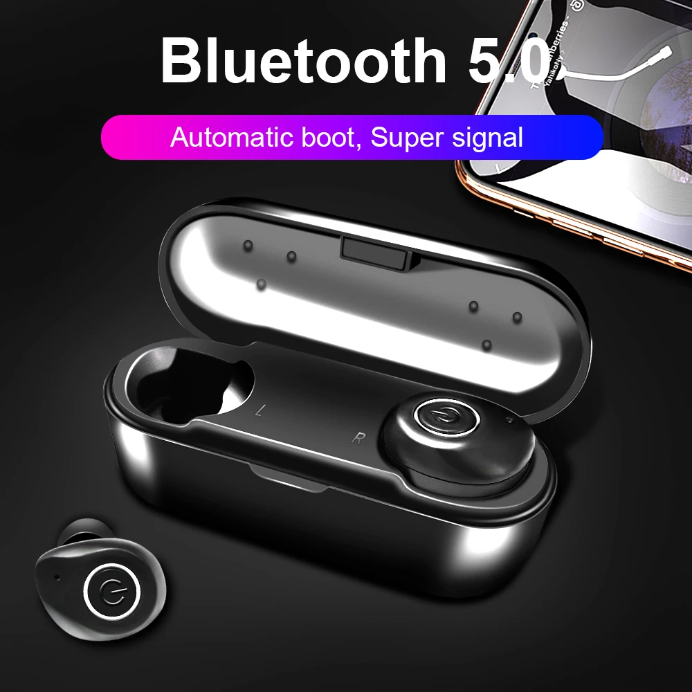 UP6 беспроводные наушники TWS Bluetooth 5 0 стерео гарнитура IPX5 водонепроницаемые