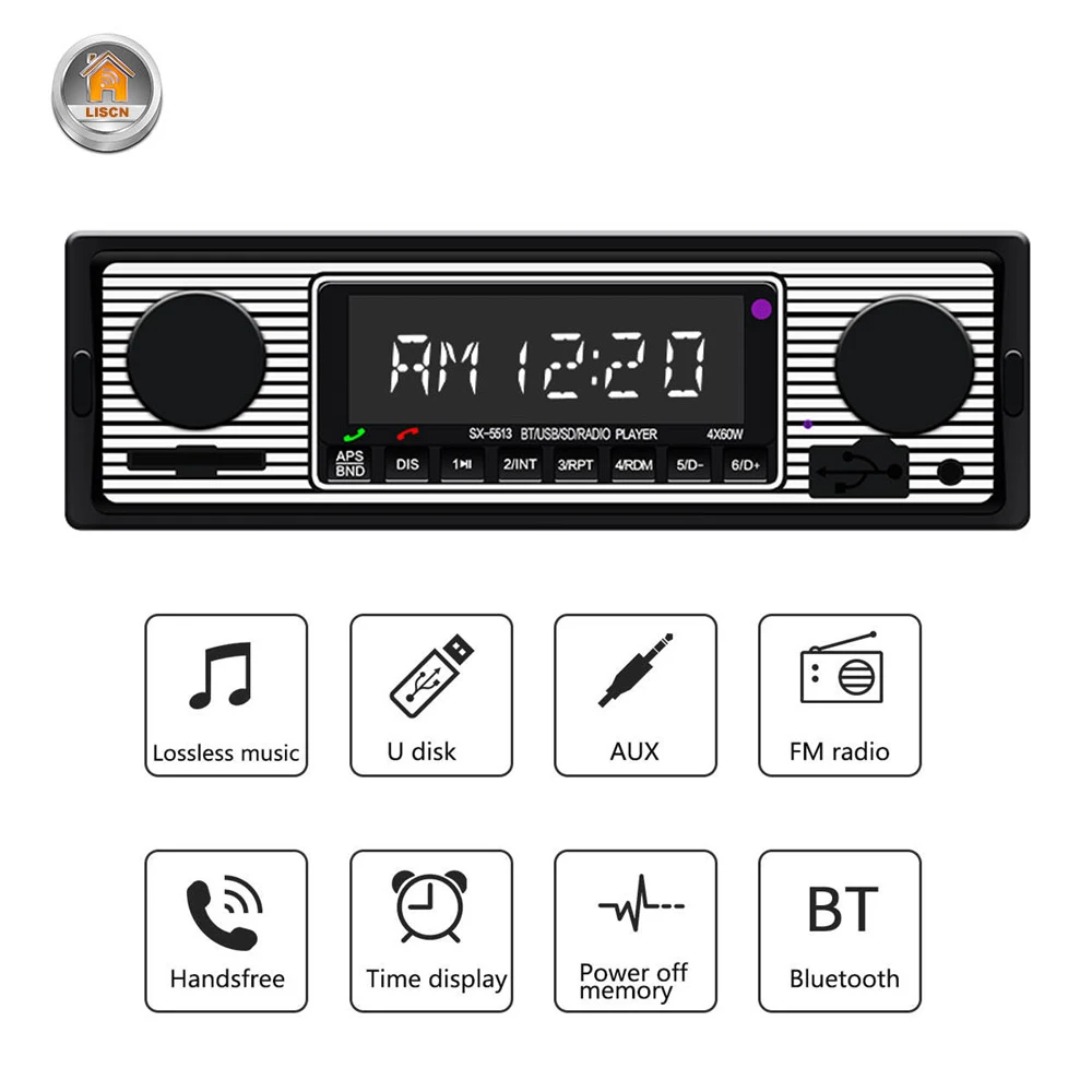 Автомобильный аудио MP3 музыкальный плеер с AUX USB TF карта Yatour Bluetooth 4 0 беспроводной