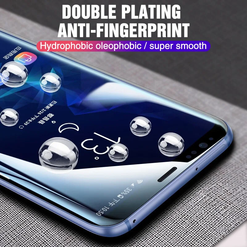 

Full Cover Curved Screen Protector On For Samsung Galaxy S9 S8 S10 S20 Plus Hydrogel Film For Samsung A50 A70 A71 Film Not Glass