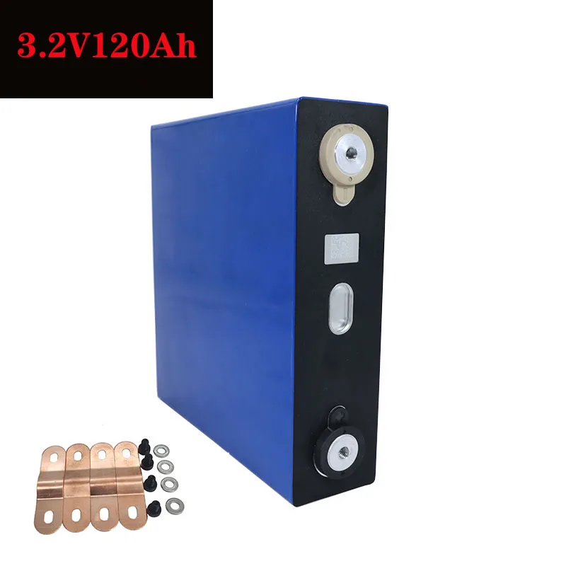 

New Lifepo4 3.2v 120ah rechargeable battery 3.2v 12V 120ah battery Suitable for Solar Energy long life 3500 Cycles EUUS TAX FREE