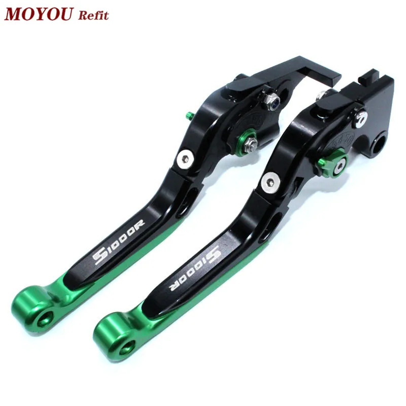 

For BMW S1000R S1000 R S 1000R 2014 Motorcycle Accessories Folding Extendable Brake Clutch Levers LOGO S1000R