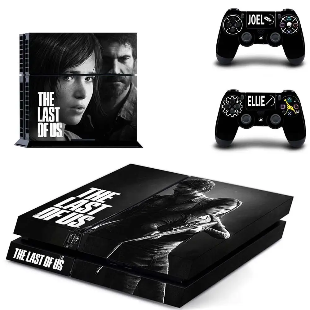 The Last of Us Full Cover Faceplates PS4 Skin Sticker Decal For PlayStation 4 Console &amp Controllers Vinyl | Электроника