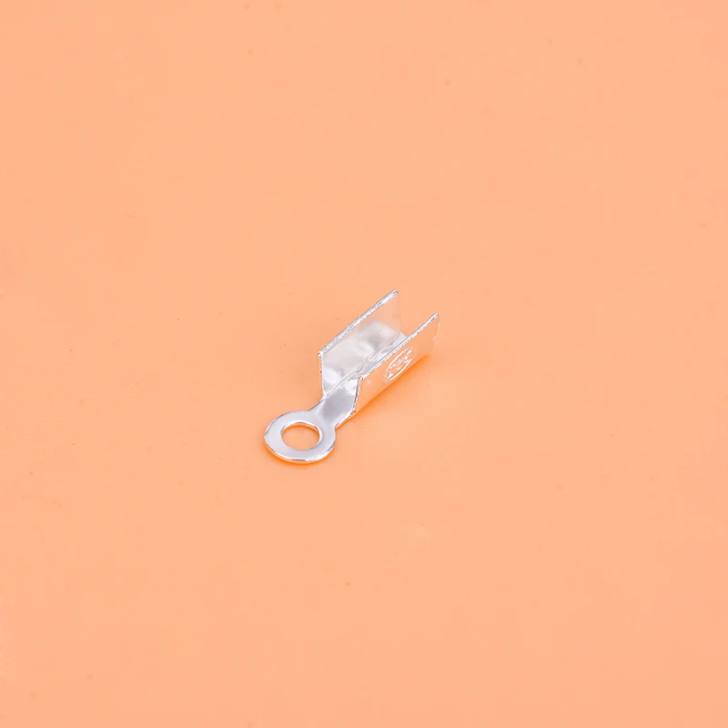 Цепочка из серебра 925 пробы с черным цирконием 10 шт.|Ювелирная фурнитура и