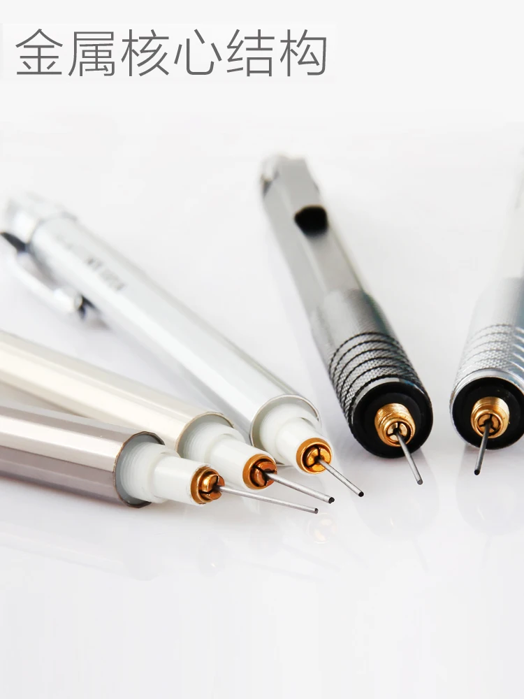 

Automatic Pencil Activity 0.5 0.7mm Changeable Refill 2 than Drawing HB Triangle Primary School Safe Children's Sketch Tool