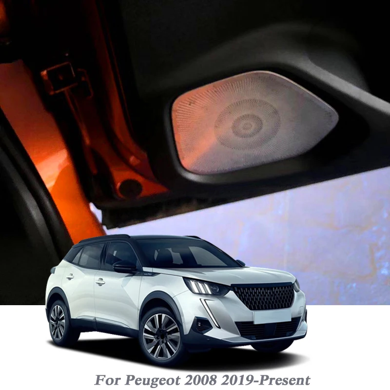 

Наклейки для автомобильной двери, для Peugeot 2008, 2019-Н. В., 4 шт.