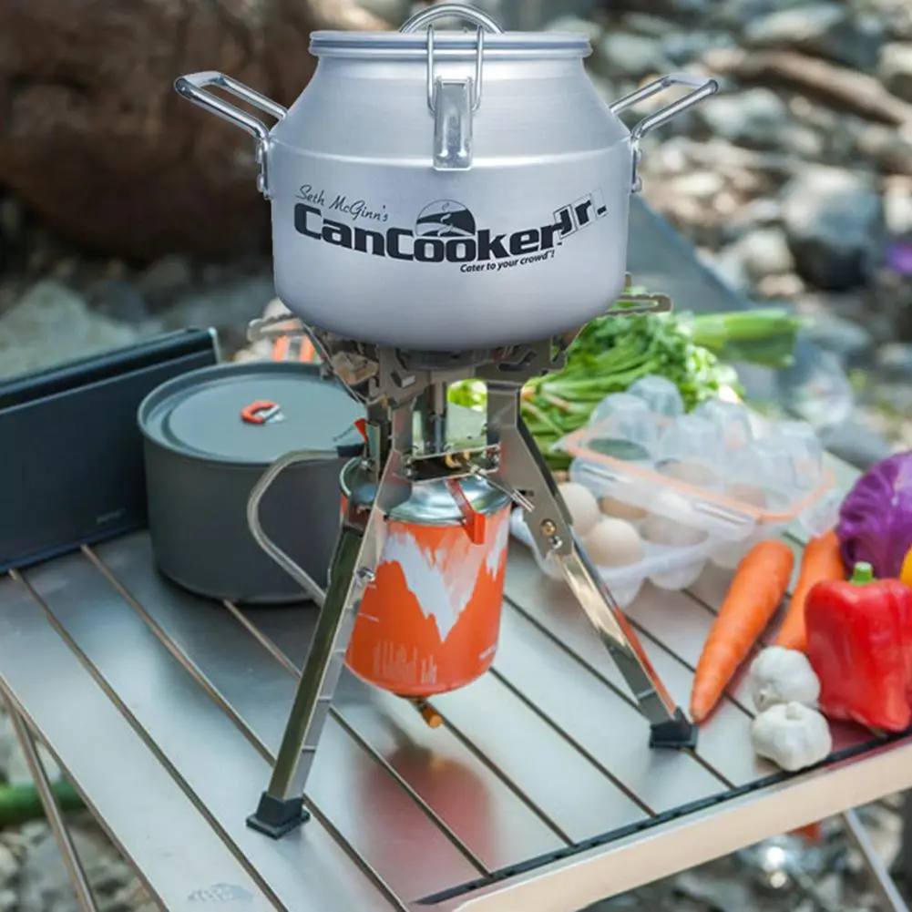 

High Quality Camping Kitchen Pressure Cooker Portable Non-stick Aluminum Alloy Outdoor Camping Cookware