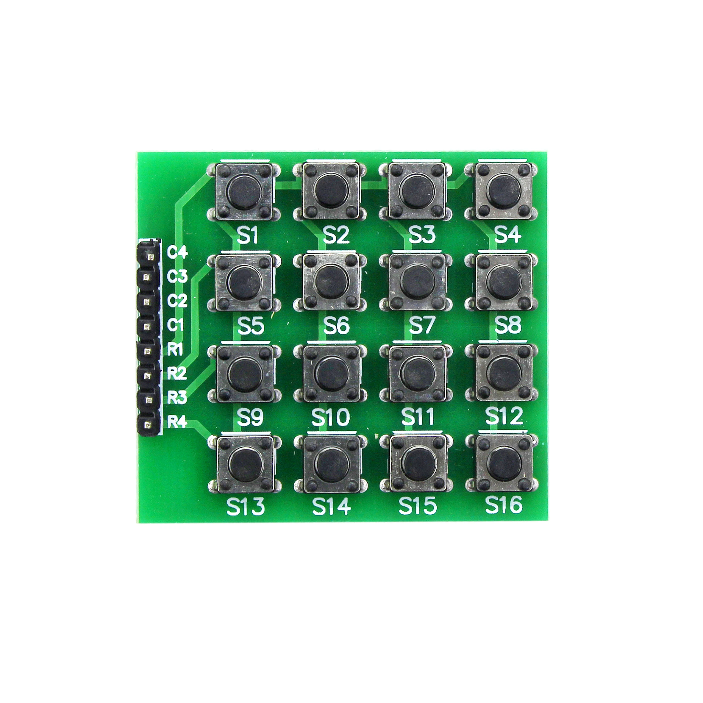 8pin 4x4 4*4 Матрица 16 клавиш клавиатура макет модуль микроконтроллер для Arduino Diy Kit