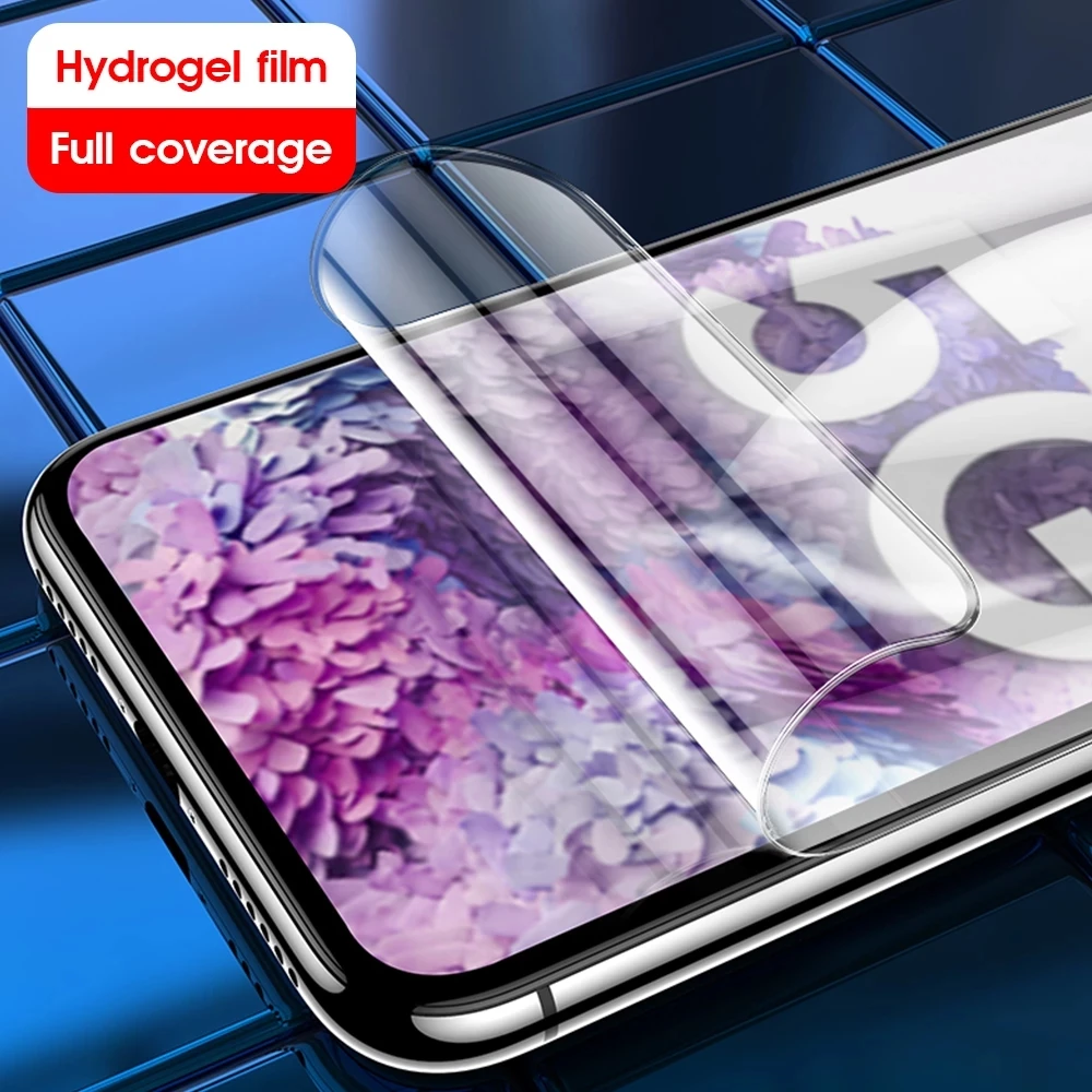 Гидрогелевая пленка для Samsung Galaxy S21 Ultra Plus S20 FE Защитное стекло камеры S 21 S20fe Note 20