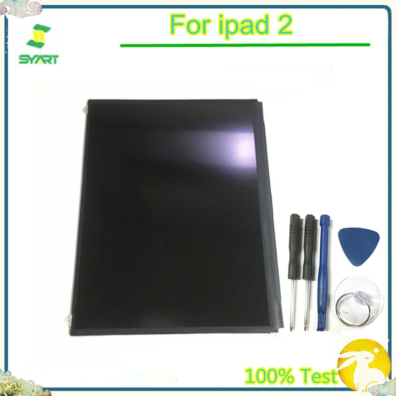 Для ipad 2 ЖК дисплей экран одиночный запасная часть с инструментами для iPad2 2nd A1395