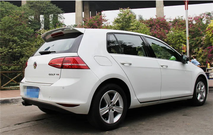 Спойлер для VW Golf 7 задний спойлер из АБС пластика Volkswagen 2014 2015|vw golf rear spoiler|golf spoilerrear