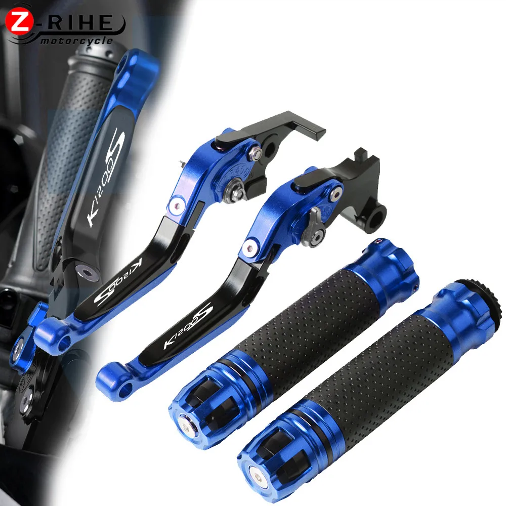 

Для BMW K1200S K 1200 S 2004-2008 2005 2006 2007 аксессуары для мотоциклов Рычаги тормозной муфты ручной захват Руль Запчасти для мотоциклов