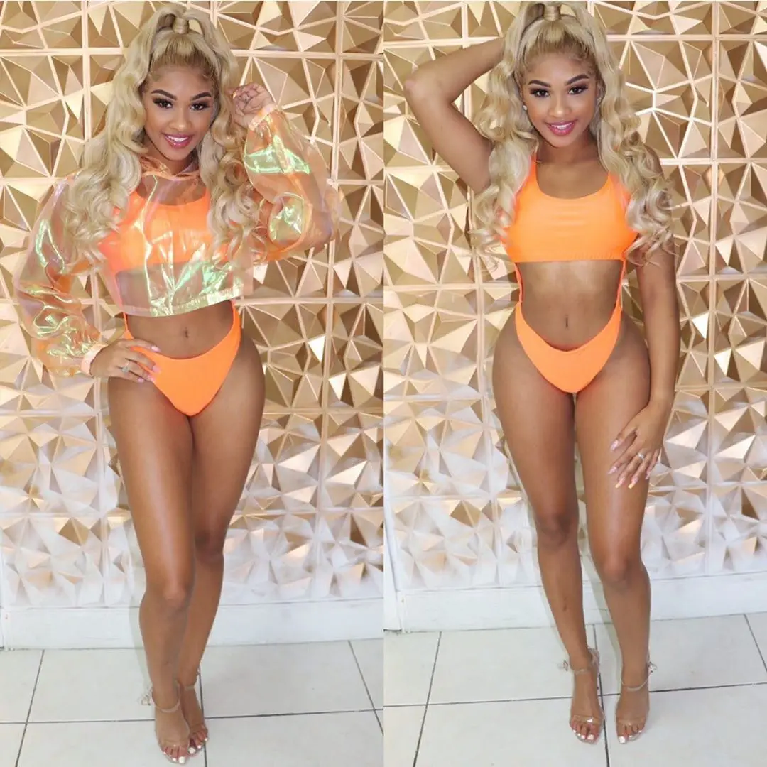 

Women Bikini Set Summer Fashion Sexy Two-piece Swimsuit Bather Swimming Beachwear for Bathing Suit Brazilian Bikini Donsignet