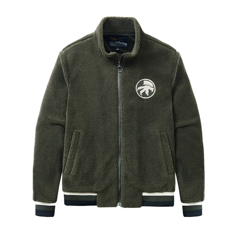 

Streetwear Lamb Wool Coat Men Baggy Fashion Winter Lamb Velvet Jackets and Coats Cardigan Men Bomber Jacket Plus Size 3XL 4XL