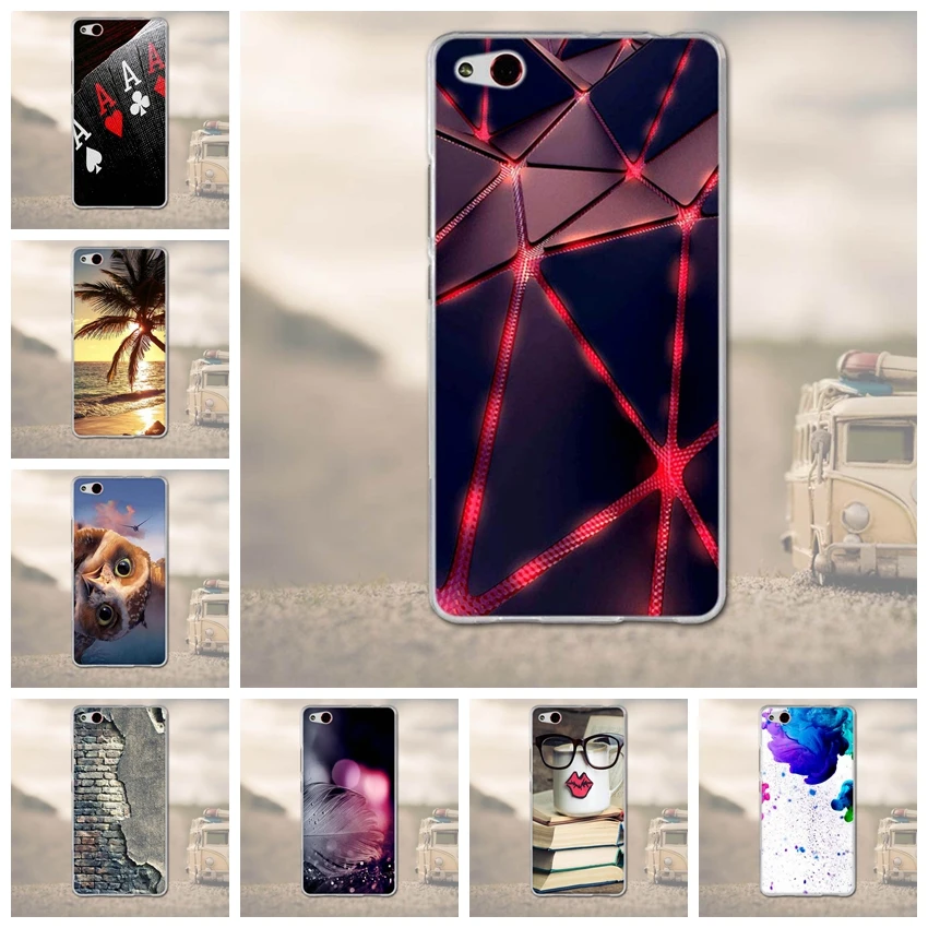 3D телефон для ZTE nubia Z9 Max чехлы с принтом из мультфильма TPU мягкая задняя крышка Coque