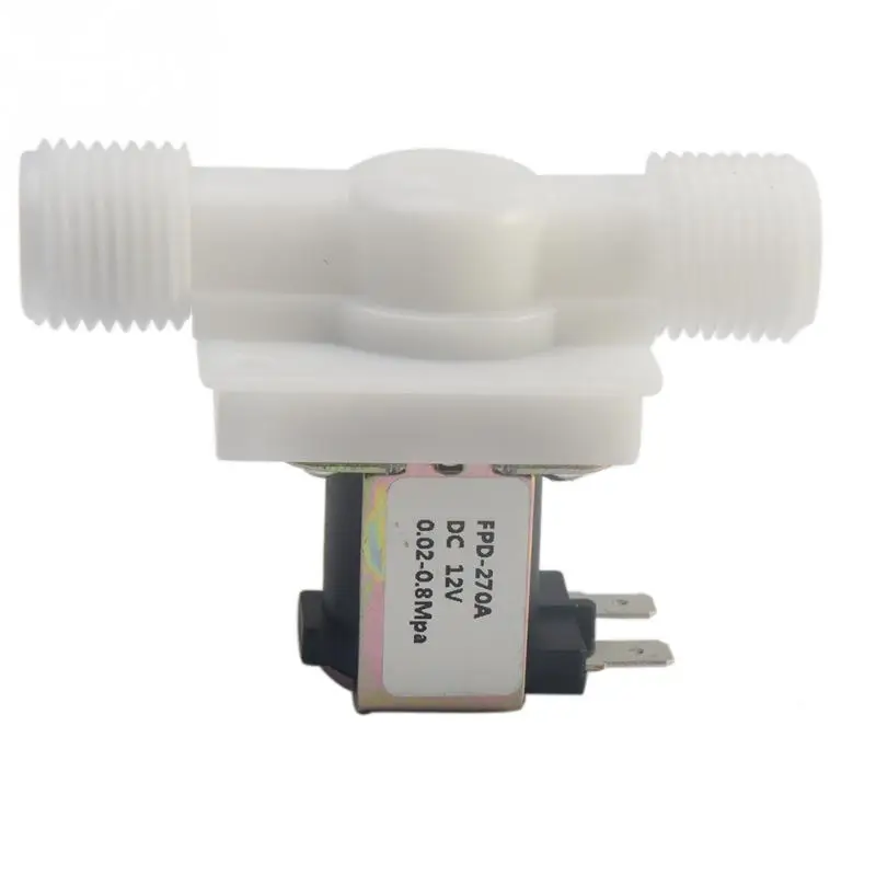 3/" DC 12V PP N/C Электрический Соленоидный клапан контроль воды устройство переключения Высокое качество#0829
