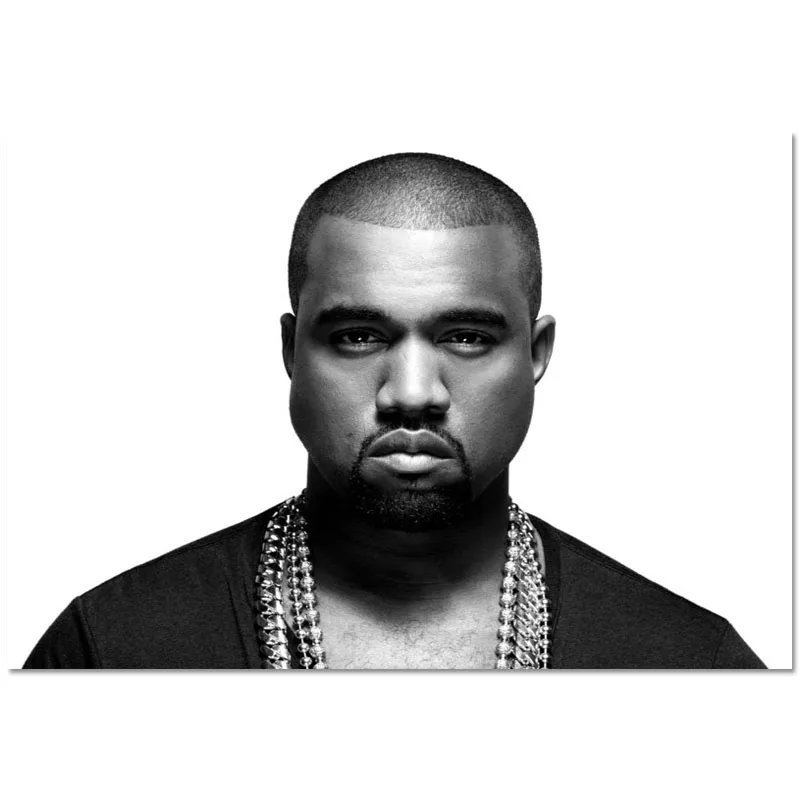 Пользовательский певец музыкальный продюсер бизнесмен Канье Запад картина для