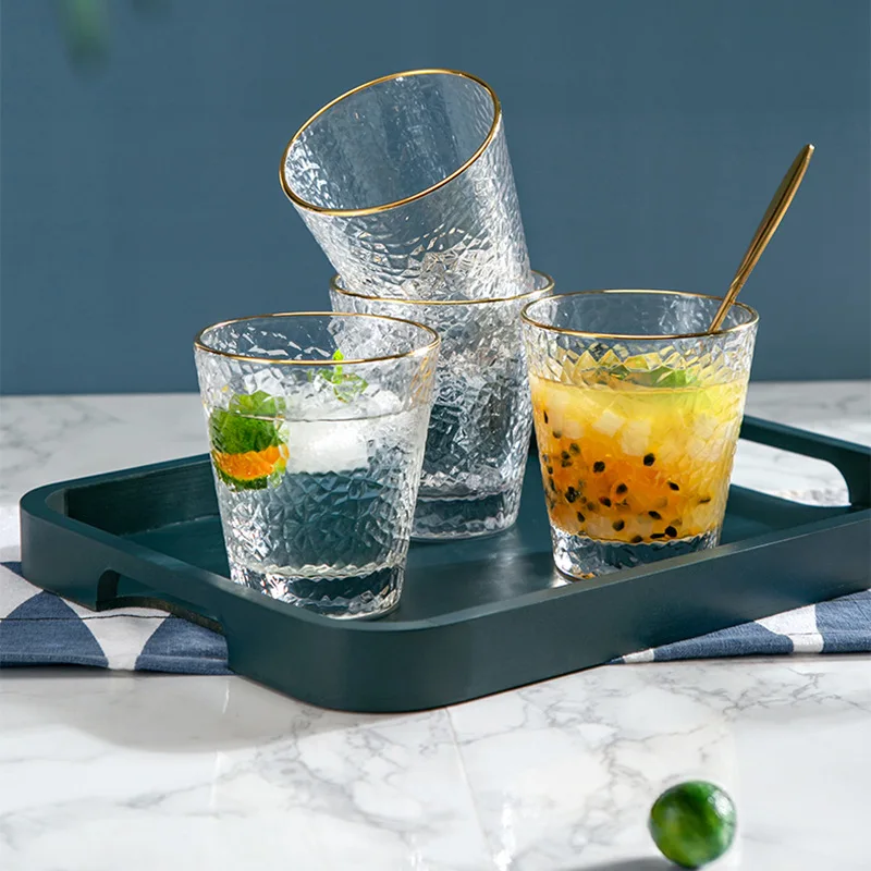 Новейший стиль стеклянный молоток из Пномпеня чашка для воды домашняя питья