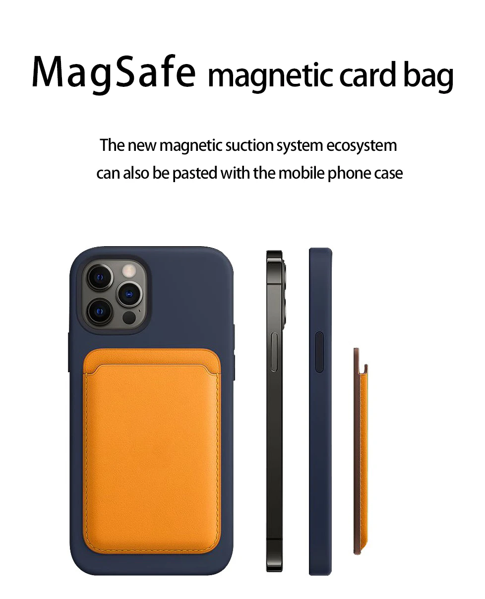 Роскошная задняя крышка для iPhone 13 12 Pro Max Магнитная адсорбирующая искусственная