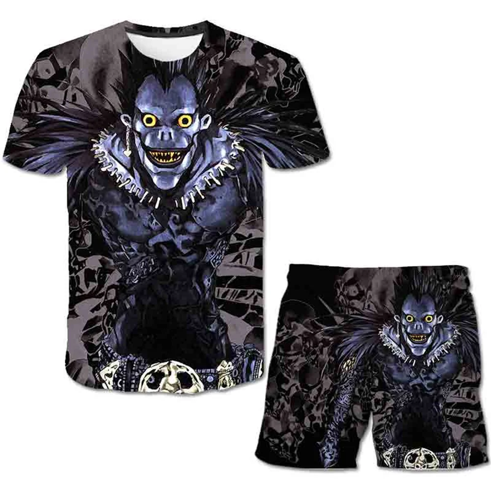 

2021 New Summer Mens Tracksuit Sets Men 3D Short Sleeve Casual Slim Fit Sportsman T Shirts Shorts Letter Printed Sport Suit