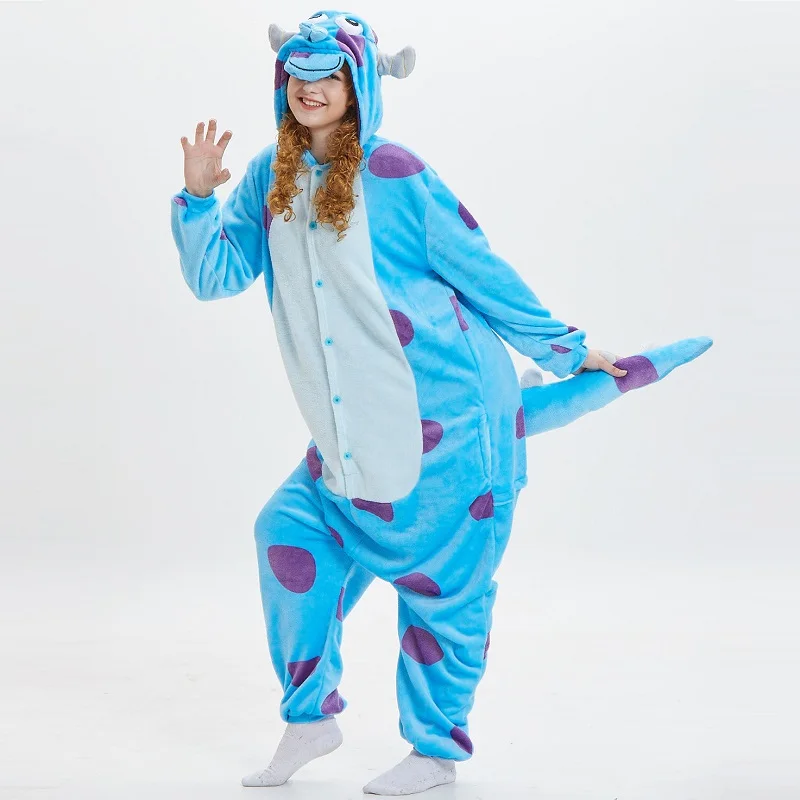 Пижама-комбинезон для взрослых monstruos university Kigurumi |