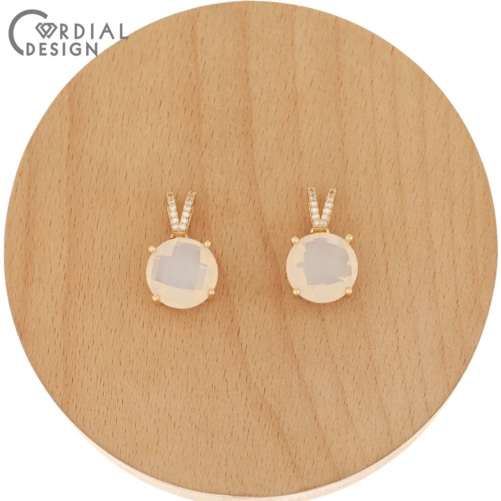 

Cordial Design 30Pcs 14*23MM Jewelry Accessories/Crystal Pendant For Necklace/Hand Made/Jewelry Findings & Components/DIY Charms