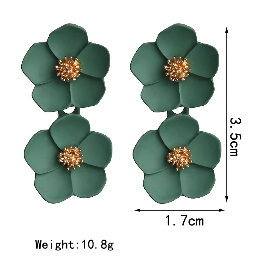 Серьги с блестящими боками женские модные ювелирные украшения в Корейском стиле