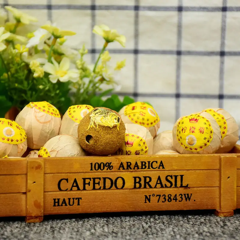 

2020 China Ning Meng Ju Lemon Chrysanthemum for Clear Heat and Anti-fatigue