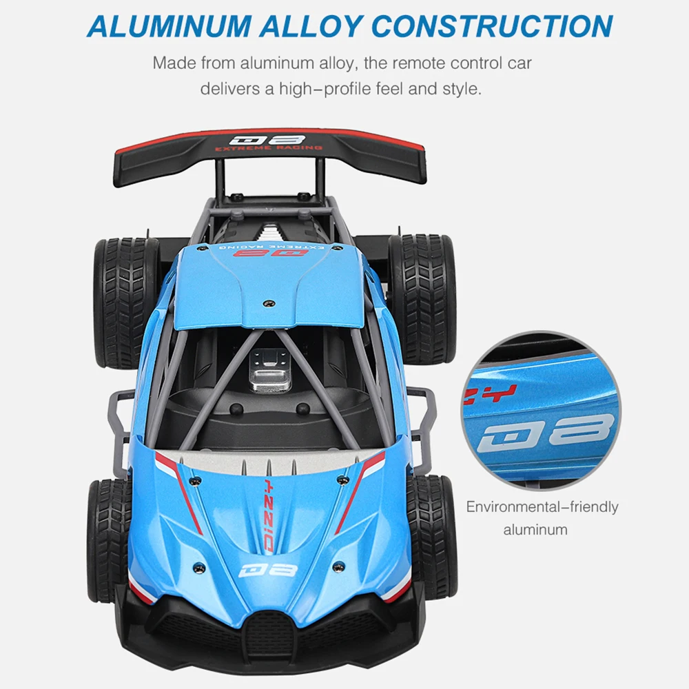 1/16 RC автомобиль 2 4G Дрифт сплав высокоскоростной гоночный Радиоуправляемый