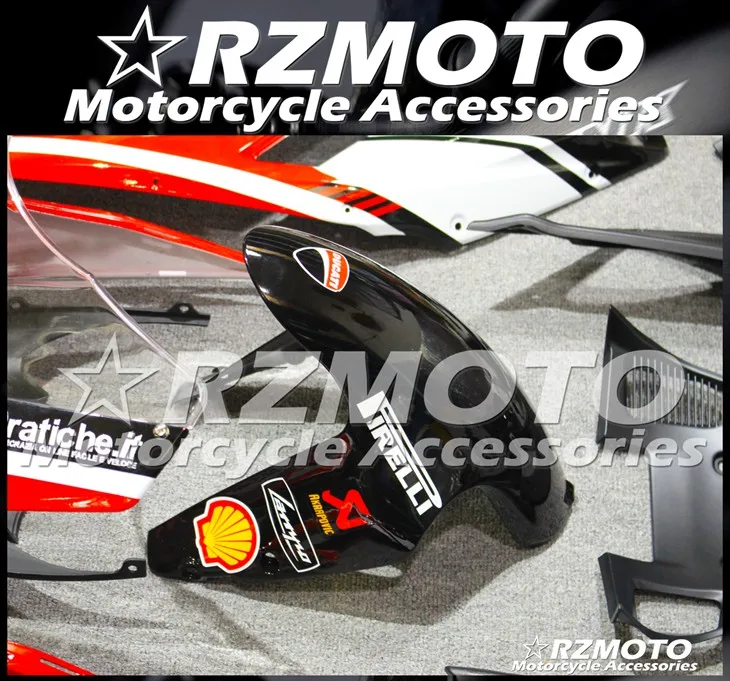 Мотоциклетный обтекатель abs подходит для DUCATI 848 1098 2007-2012 корпусные детали прессформы Магазин № 0420