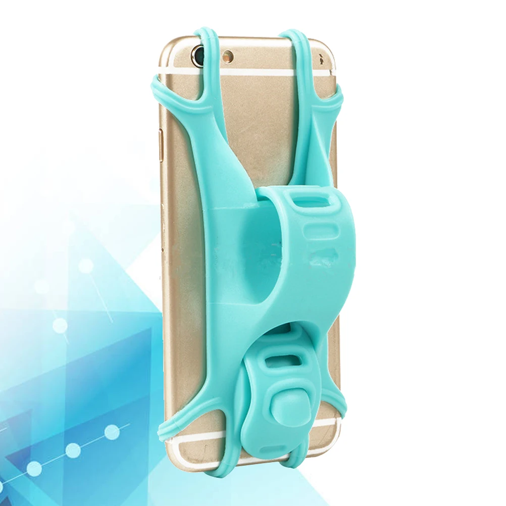 Универсальный силиконовый держатель для телефона мотоцикла велосипеда