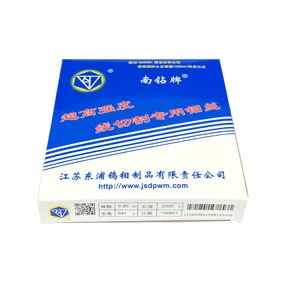 Вспомогательное оборудование отрезка 0,20 мм, молибденовый провод 2000 метров на катушку для машины для резки проволоки