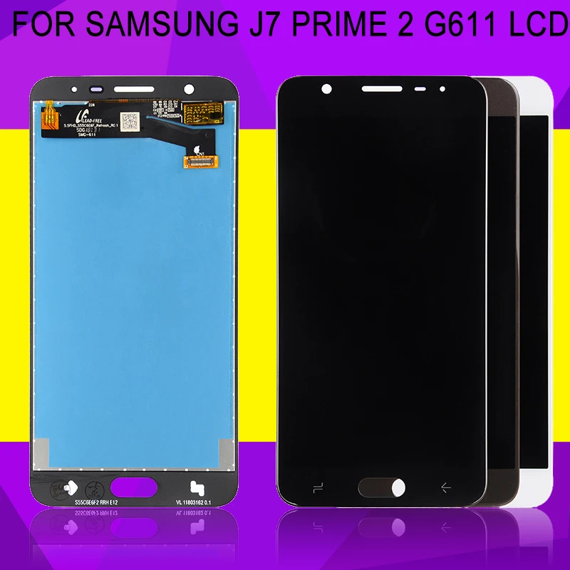 HH G611 ЖК дисплей для Samsung Galaxy J7 Prime 2 с сенсорным экраном дигитайзер в сборе 2018