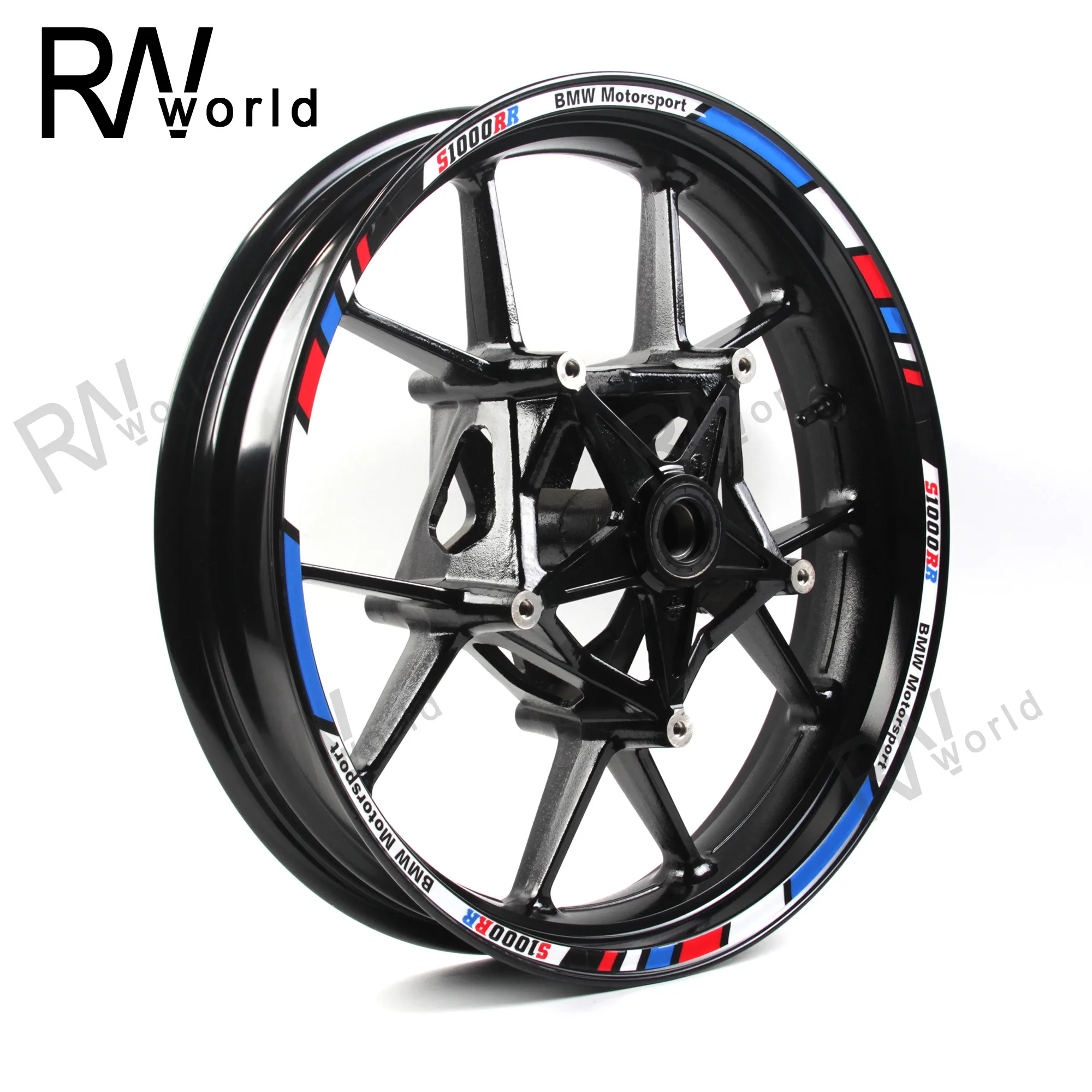 1 шт. 17-дюймовая наклейка на обод колеса мотоцикла для BMW S1000RR S 1000 RR