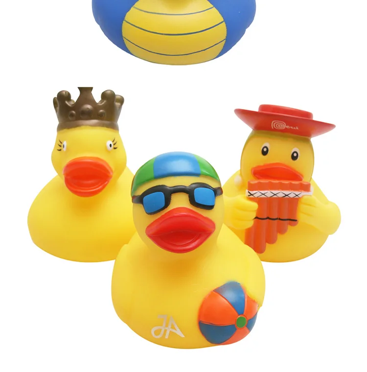 Клоун динозавр тема резиновая утка детский душ вода BB игрушки для купания для малышей Дети подарок на день рождения классическая игрушка для мальчиков и девочек