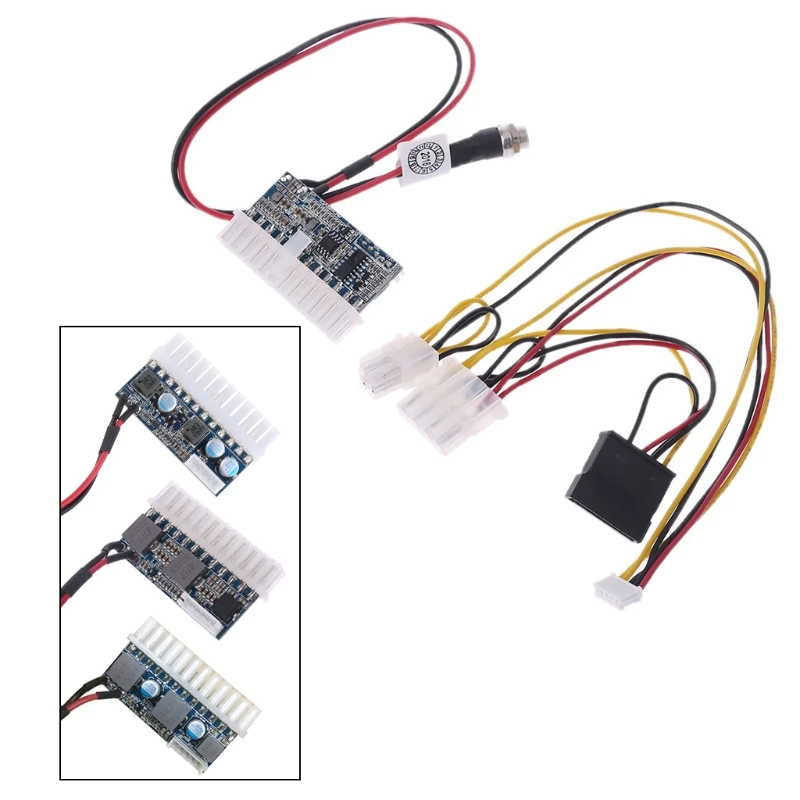 24Pin 160 Вт DC 12 В Pico ATX переключатель PSU автомобильный мини ITX модуль источника