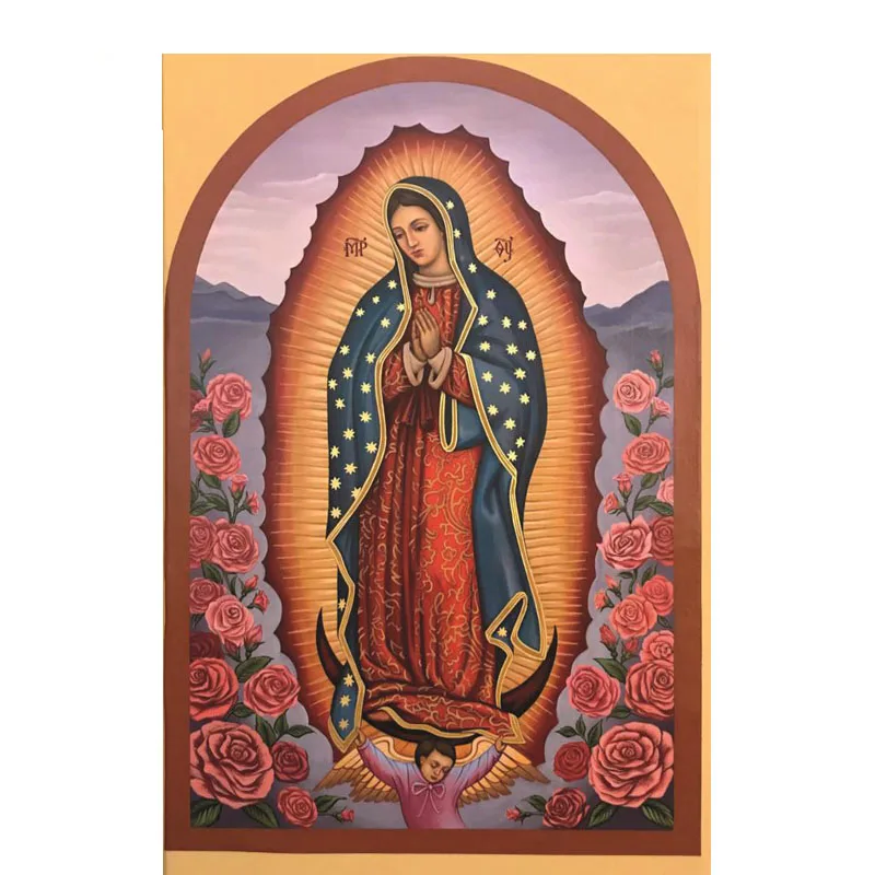 P0439 постер Богородицы Гуадалупе Дева Мария католическая икона на стену домашний