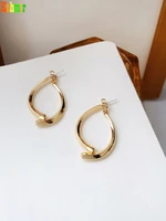 kshmir fashion metal texture after hanging earrings south korea new fashion temperament simple high grade earrings jewelry gifts