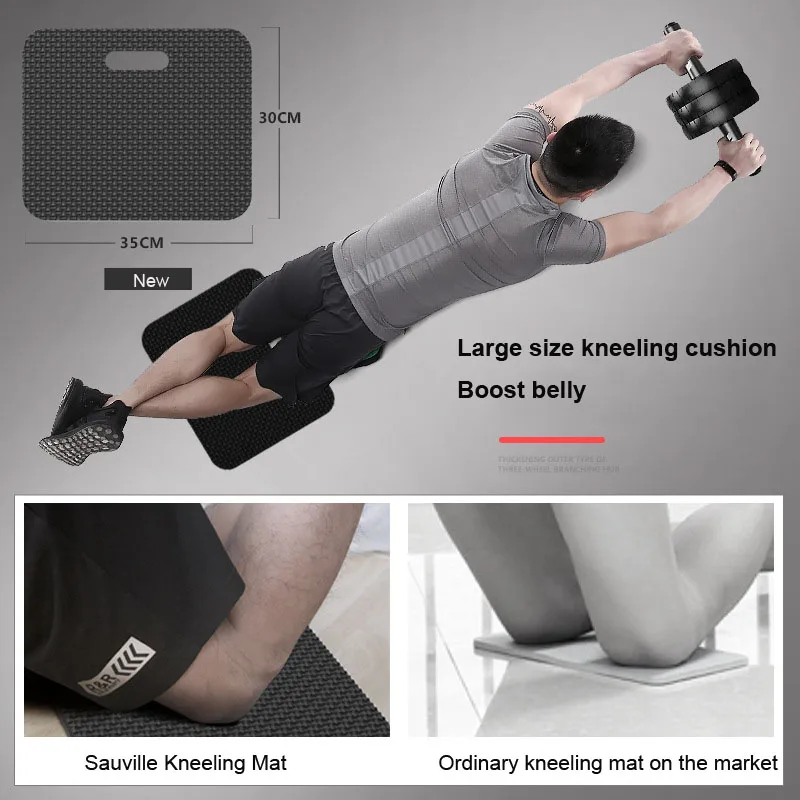 

High Quality Gym Fitness Equipments Anti-slip No Noise Abdominal Wheel Roller For Arm Waist Leg Exercise